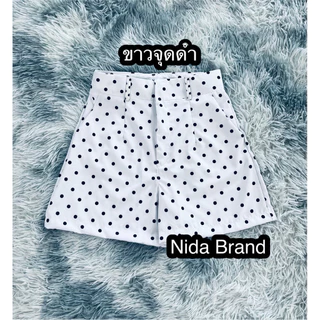 A01 กางเกงขาสั้นตะขอมีหู รุ่นลายฮิต ผ้าซาร่าห์ มีกระเป๋า2ข้าง