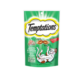 Temptation ขนมแมวเทมเทชั่น 75g. ทุกรสชาติ