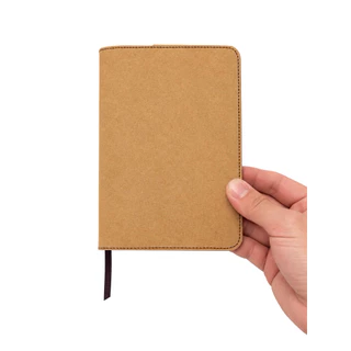 สมุดโน๊ตA6 และA6พิเศษ กระดาษคราฟท์เย็บขอบ(Kraft Paper Notebook A6 size and A6extra)เนื้อในกระดาษถนอมสายตาและกระดาษน้ำตาล