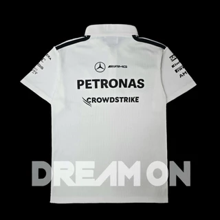 เสื้อโปโล Mercedes 2026 สีดำ สีขาว size xs-3xl