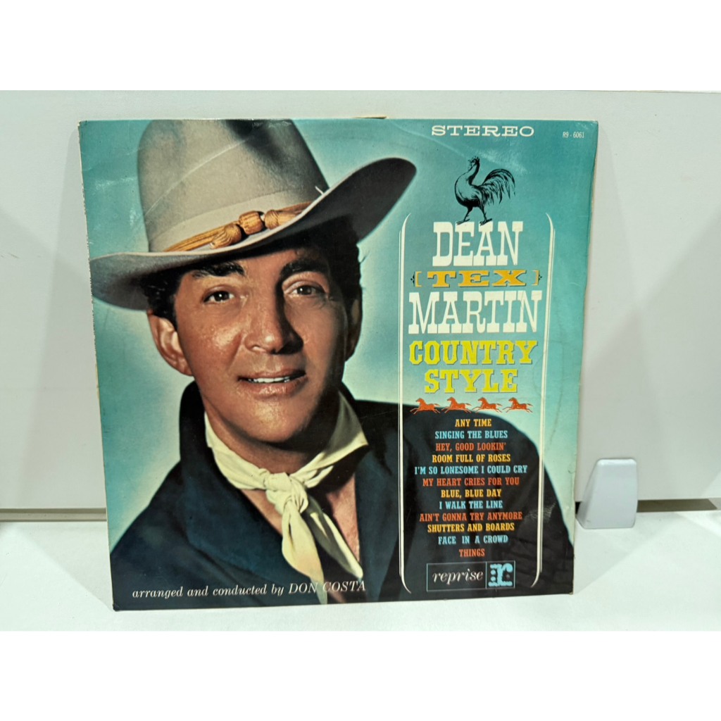 1LP Vinyl Records แผ่นเสียงไวนิล Dean "Tex" Martin – Country Style – Vinyl (LP, Album, Stereo ...  (