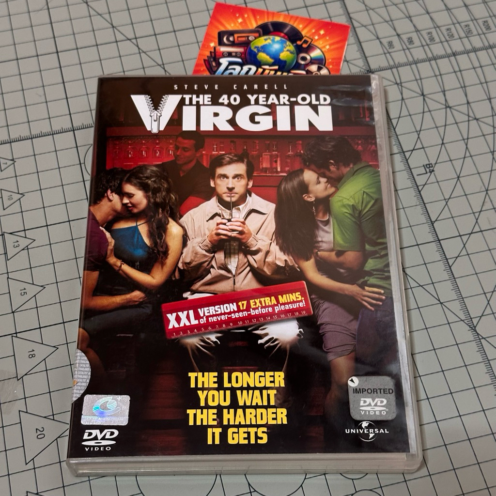 DVD ดีวีดี The 40-Year-Old Virgin 40 ปี โอ้ว! ยังจิ้น (2005) Master แผ่น Imported thai/eng