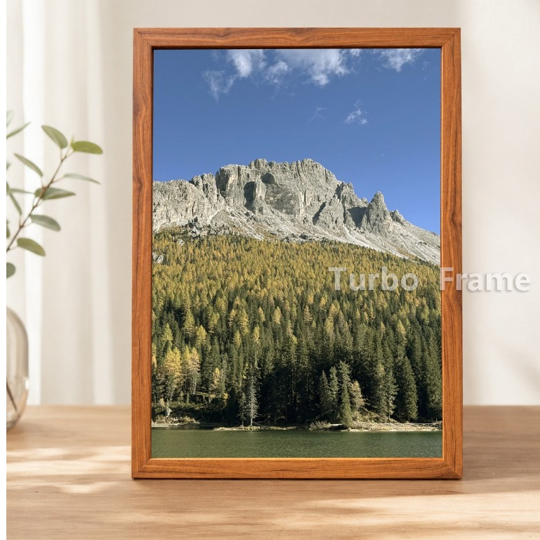 กรอบรูป ขนาดภาพ A2(42x59.4cm) สำหรับภาพคอนเส ราคาประหยัดสุดๆพร้อมกระจก+ห่วงแขวน