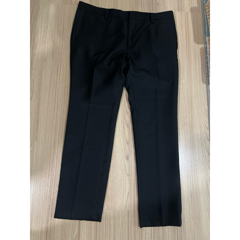 GQ กางเกงทำงาน slim fit รุ่นขายดีตลอดกาล รุ่น Smooth Poly กางเกงขายาวผู้ชาย