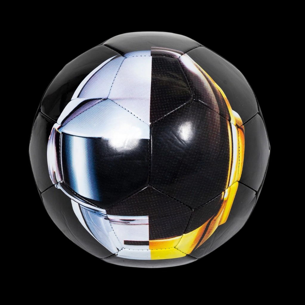 PLEASURES P25DP026 HELMETS SOCCER BALL BLACK OS