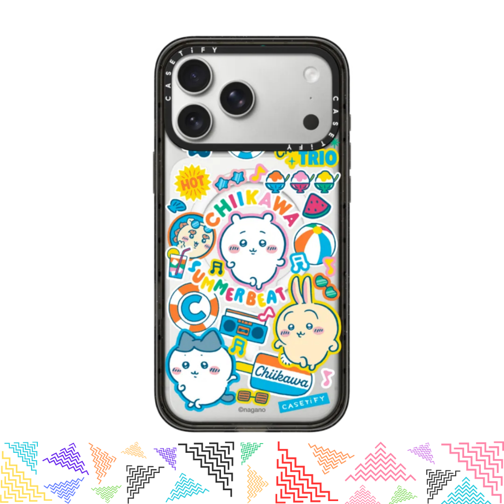 เคสมือถือ CASETiFY | Chiikawa Summer Party Sticker Case [Chiikawa] For iPhone Samsung แท้ พร้อมส่ง เ
