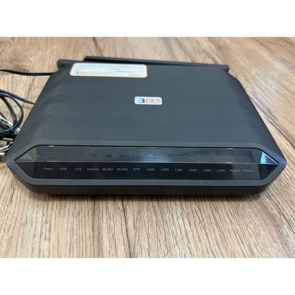 3BB Fiberhome GPON ONU Fiberhome hg6143d 2.4g/5g dual wifi 4ge 1tel