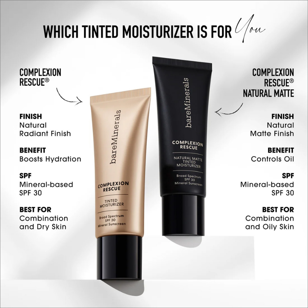 bareMinerals مرطب ملون Complexion Rescue Natural Matte — صورة 4
