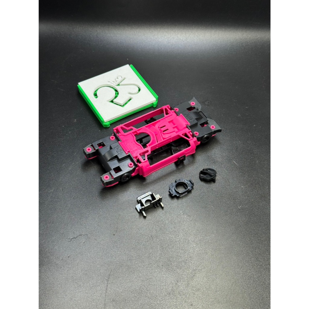 Tamiya mini 4WD MS-L Suspension (black pink)