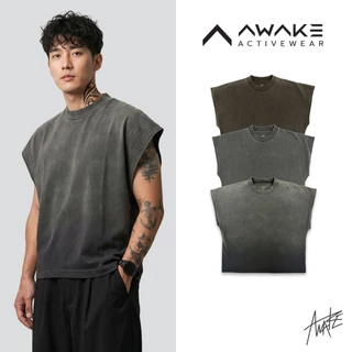 AWAKE เสื้อ Sleeveless Boxy Faded SIGNATURE COLLECTION