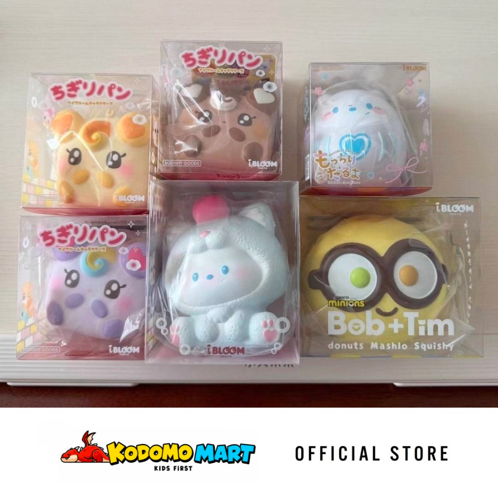 🔥พร้อมส่งใน🇹🇭ทันที!!🔥 🚚📦🗲🇯🇵 Squishy iBLOOM, LBLDUO, 3an, Mido, i-BLOOM, MOLYNK, Sweetbuns, Chamelon 