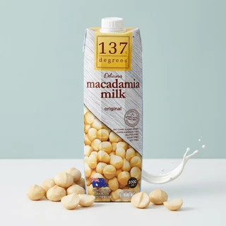 [สินค้าส่งด่วน] 137 ดีกรี นมแมคคาเดเมีย 1000 มล. 137 DEGREES MACADAMIA MILK 1000 ML.