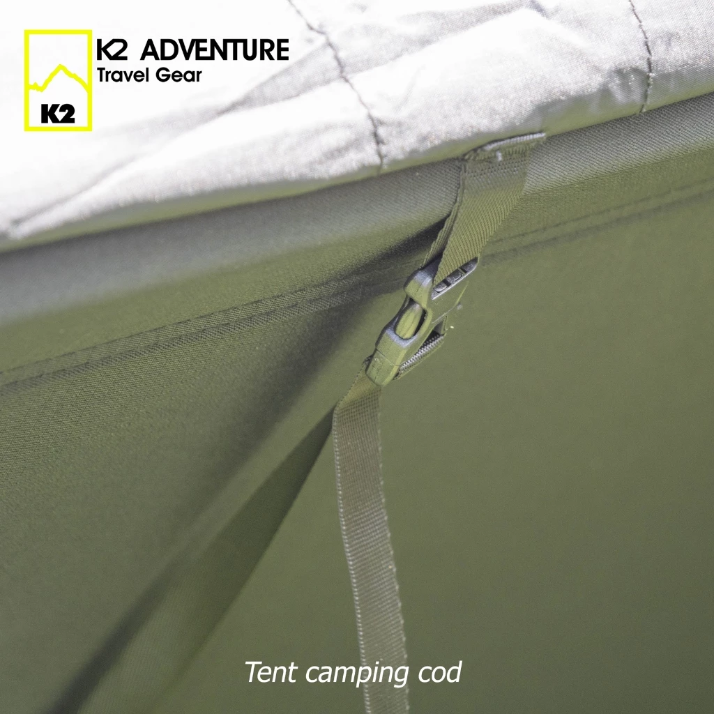 เต็นท์ COT สีดำ 1 คน และเตียงสนาม  K2 ADVENTURE น้ำหนักเบา กันฝนกันลม ใส่ปี๊บข้างปี๊บหลังได้ ฯลฯ thumbnail 6