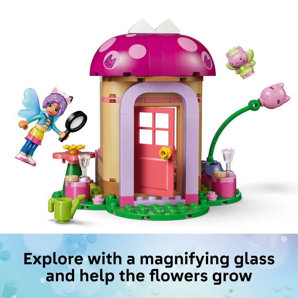LEGO Gabby's Dollhouse ‏11212 بيت حديقة Kitty Fairy ‏(103 قطع) — صورة 8