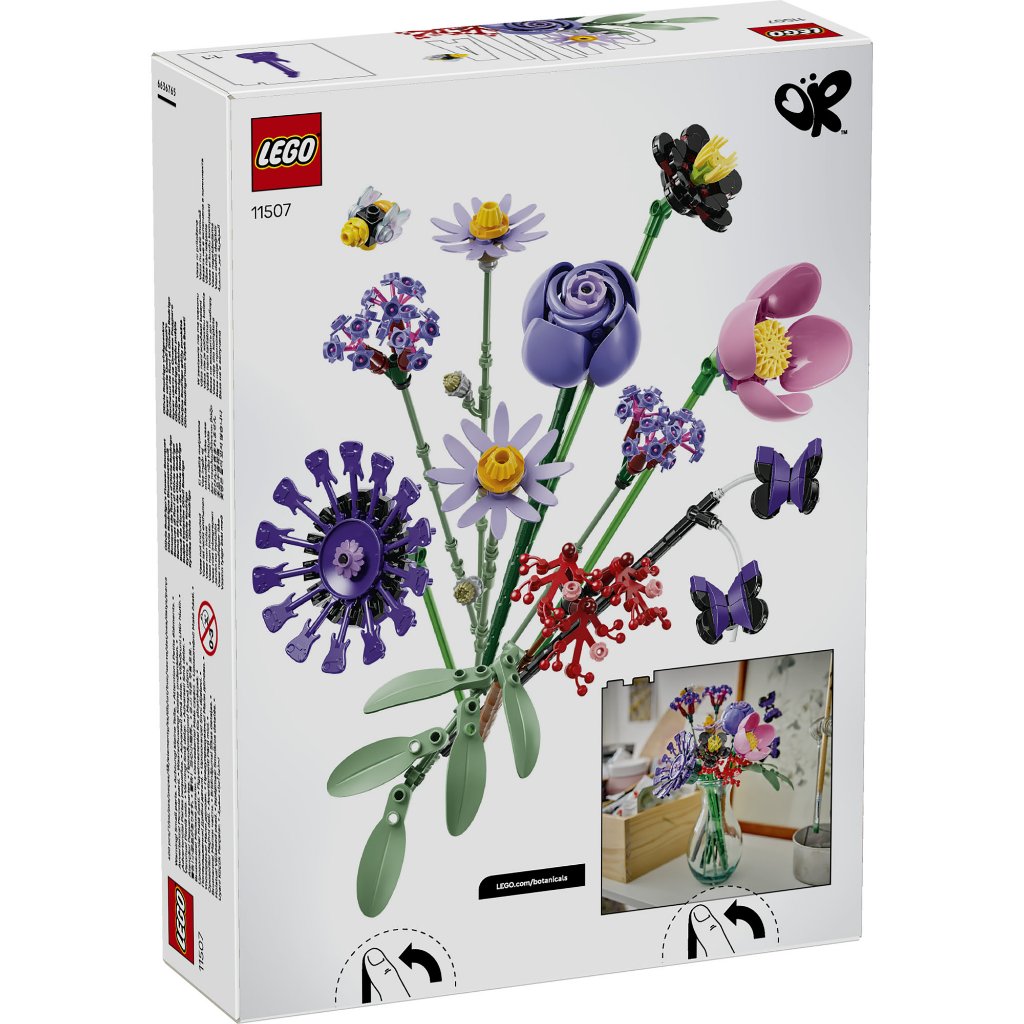 LEGO Botanicals ‏11507 باقة أوليفيا رودريغو (400 قطعة) — صورة 4
