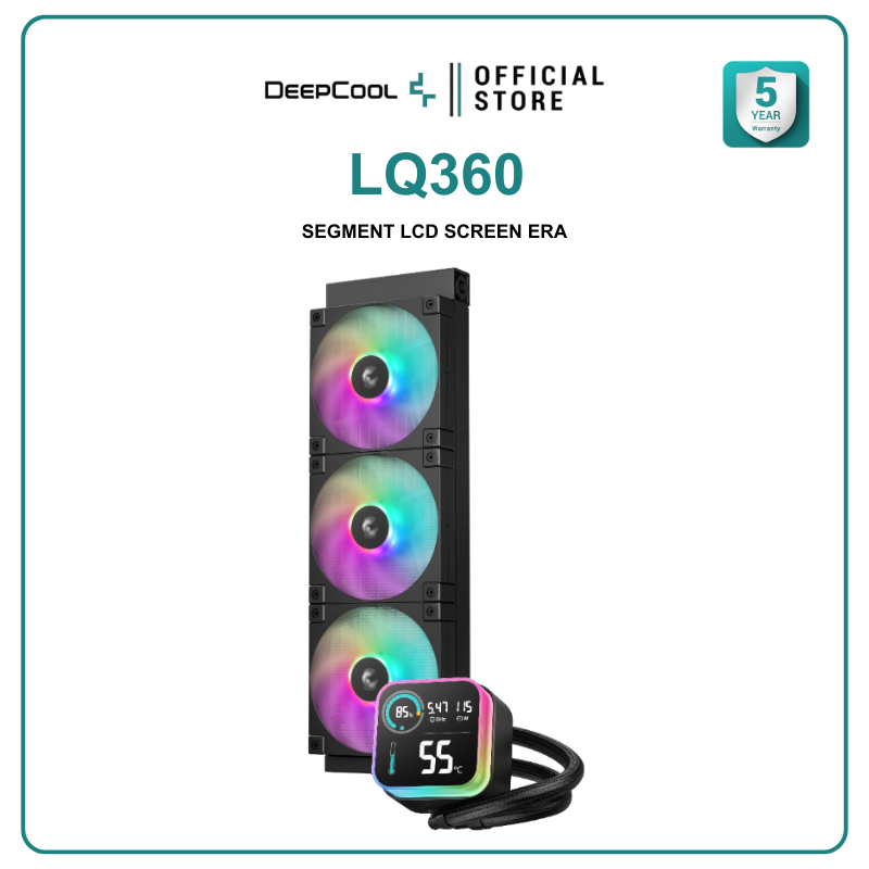 ชุดน้ำระบายความร้อน DEEPCOOL - CPU COOLER LQ360 รับประกันสินค้า 5 ปี