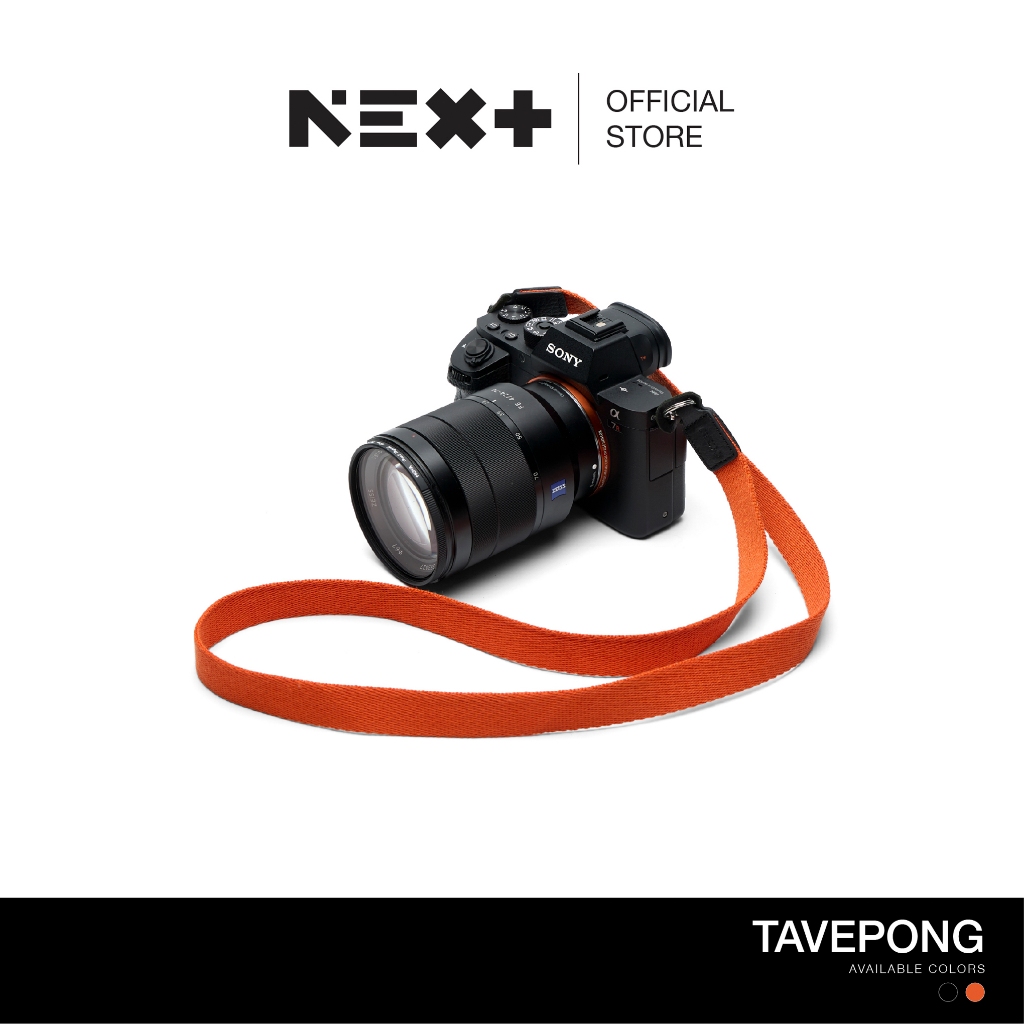 สายคล้องกล้องแบบผ้านุ่มพิเศษ สายสะพายกล้อง ปลายห่วง Next Photographic รุ่น TAVEPONG