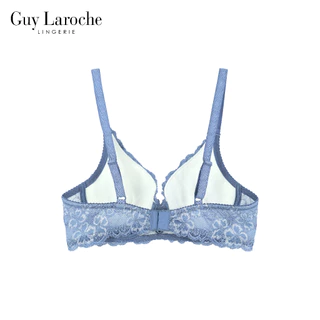 Guy Laroche Lingerie กีลาโรช เสื้อในลูกไม้ ดันทรง Push Up Lace Bra GB7T77 [Love for Mom]