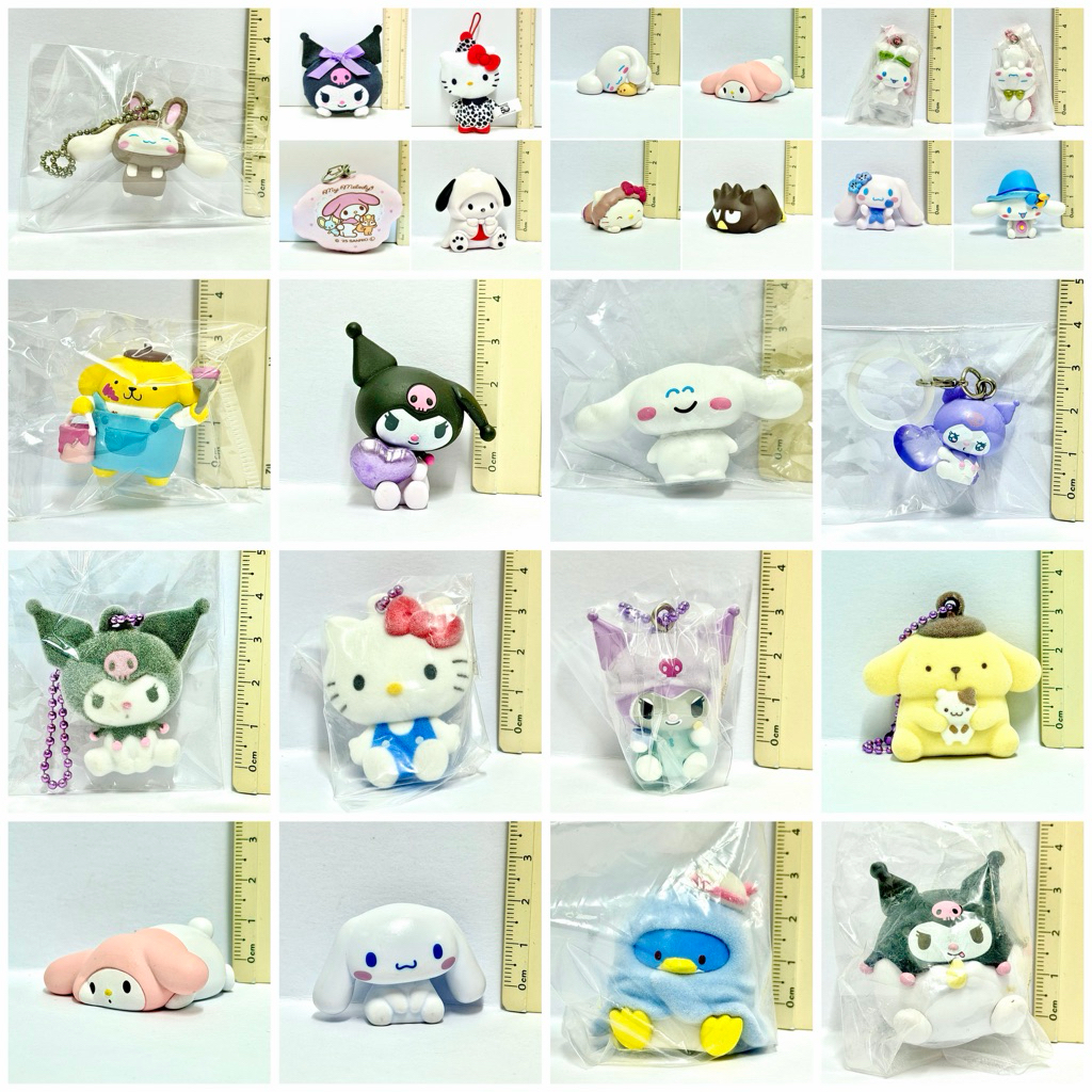 ของแท้ พร้อมส่ง ส่งไว ลิขสิทธิ์ Sanrio ซานริโอ้ โมเดล หุ่น ของเล่น ตุ๊กตา ฟิกเกอร์ พวงกุญแจ ของเล่น สะสม