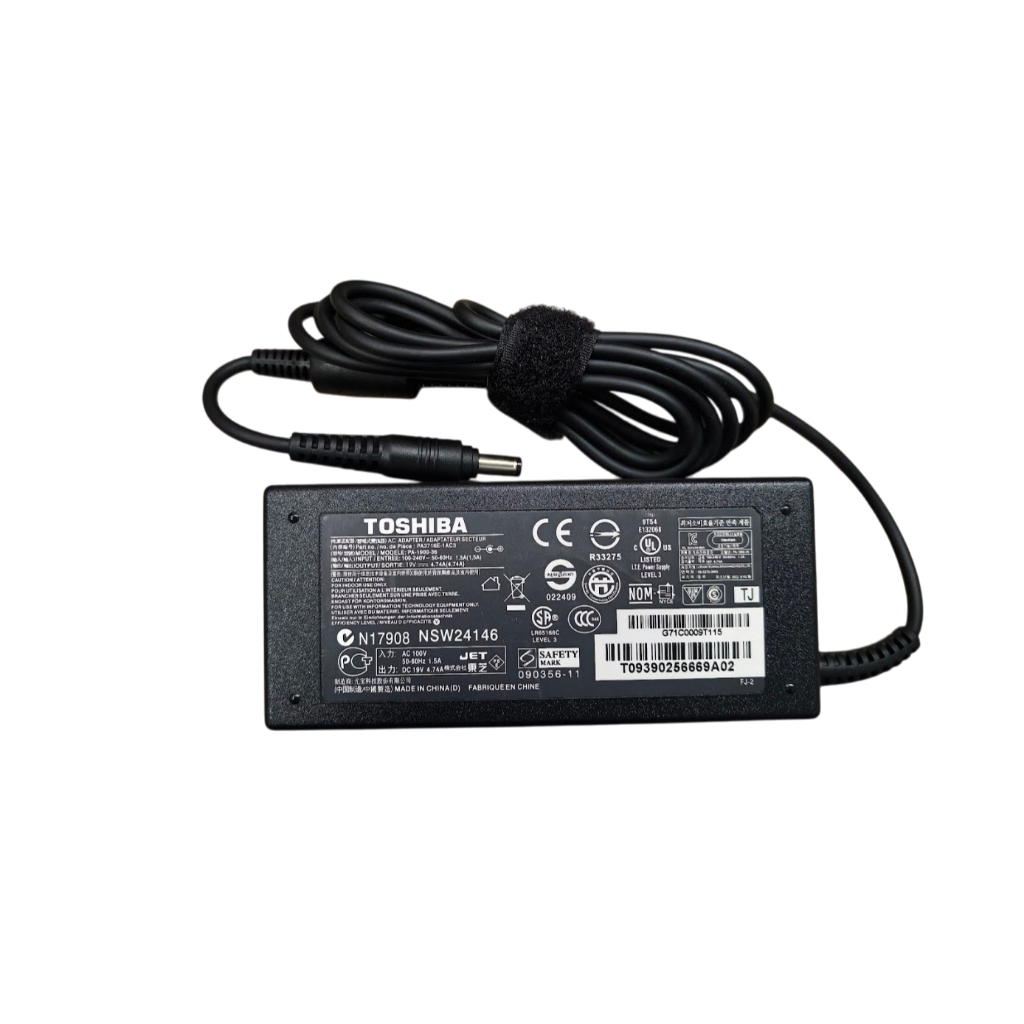 A032 🔌 Adapter TOSHIBA L640 L645 L510 L740 L840 L850 P745 L755D L40-A L40-B 19V 3.95A หัว 5.5*2.5 75