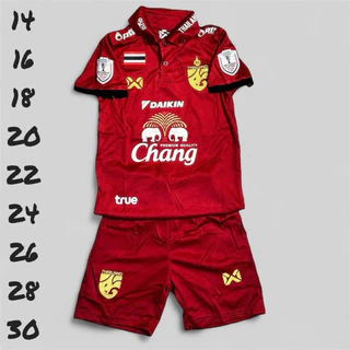 ชุดกีฬาเด็ก ชุดบอลเด็กอายุ1-12ปี หน้าร้อน