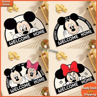 Mickey พรมไดอะตอม ซึมซับน้ำดี แห้งเร็ว กันลื่น ขนาด 40x60cm สำหรับห้องน้ำ หน้าบ้าน