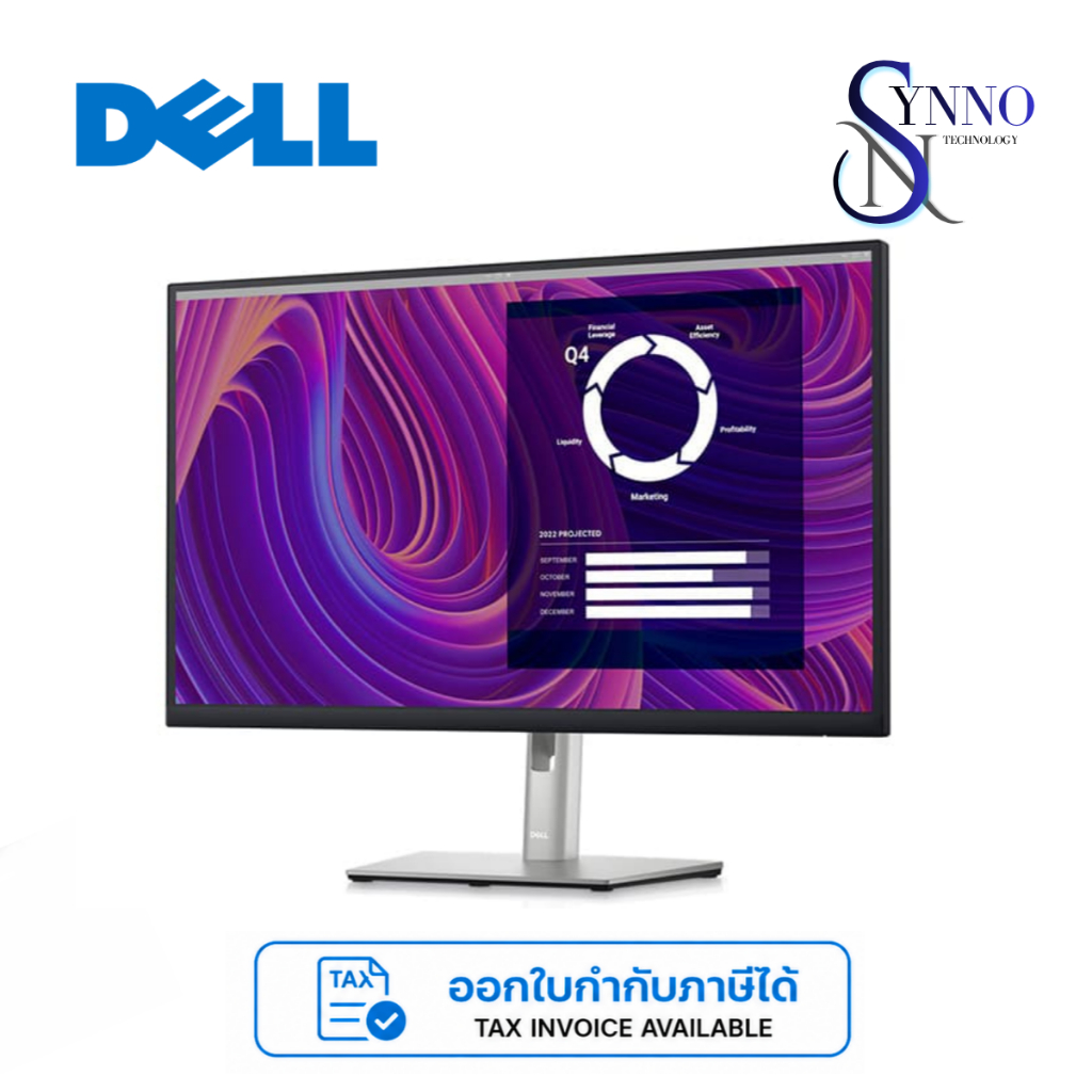 จอคอมพิวเตอร์ Monitor  Dell P2723D จอขนาด 27 นิ้ว