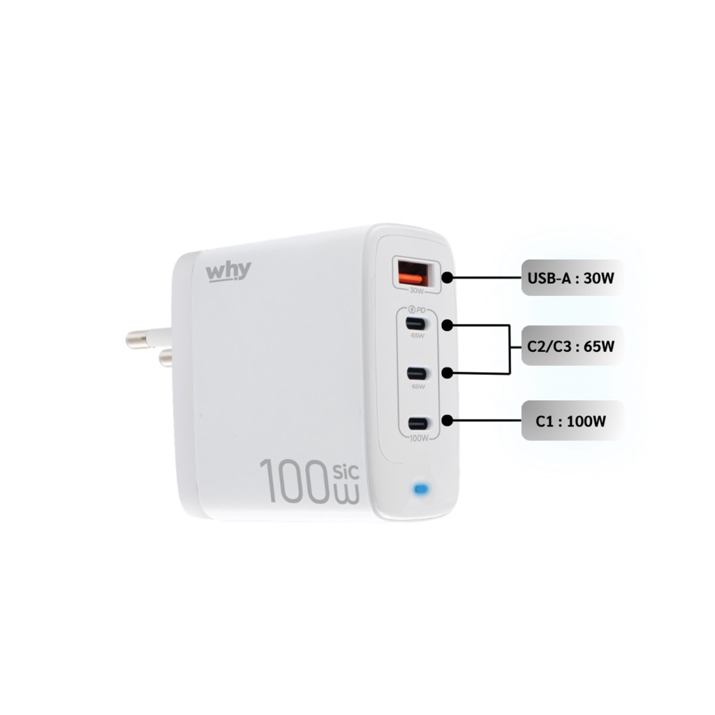 หัวชาร์จ100w sunlight