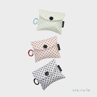 cute.studio•กระเป๋าใส่ airpods (ใส่ได้ทุกรุ่น) ใส่หูฟัง มีห่วงห้อย บุใยสปริง กันกระแทกได้ระดับนึง