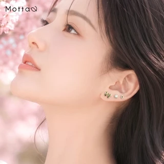 Motta Pick Me Set Online Exclusive Collection ต่างหูเซตชุบทองคำขาว ดีไซน์สวยแมตซ์ได้ทุกลุค
