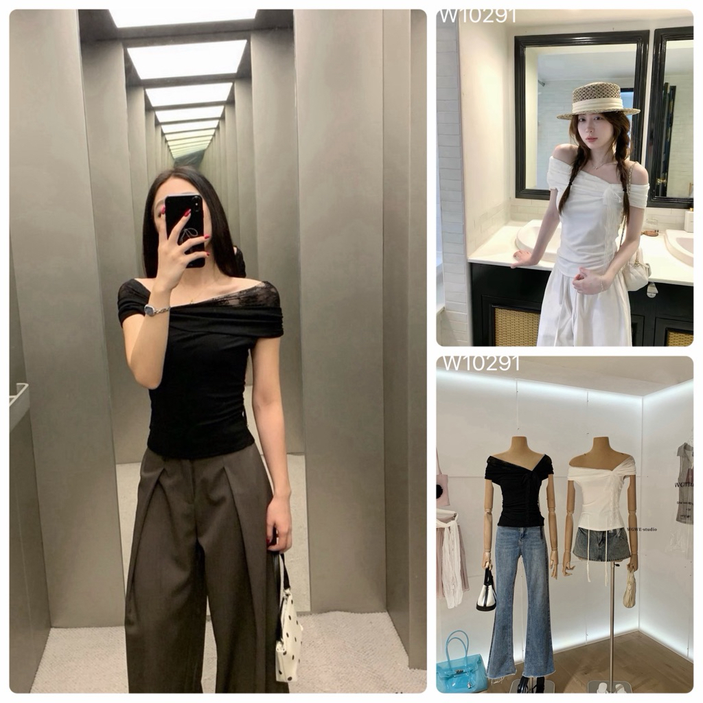 W10291 เสื้อแฟชั่น Tag🇰🇷🛍️WGWE