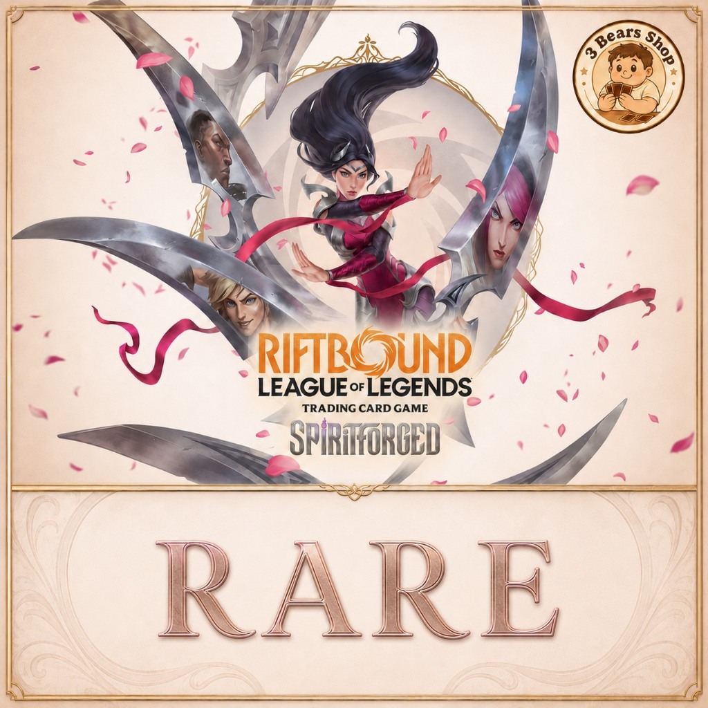 [Riftbound TCG] SFD : Spirit Forged แยกใบ การ์ด Rare (1/2) | R | การ์ดริฟท์บาวนด์
