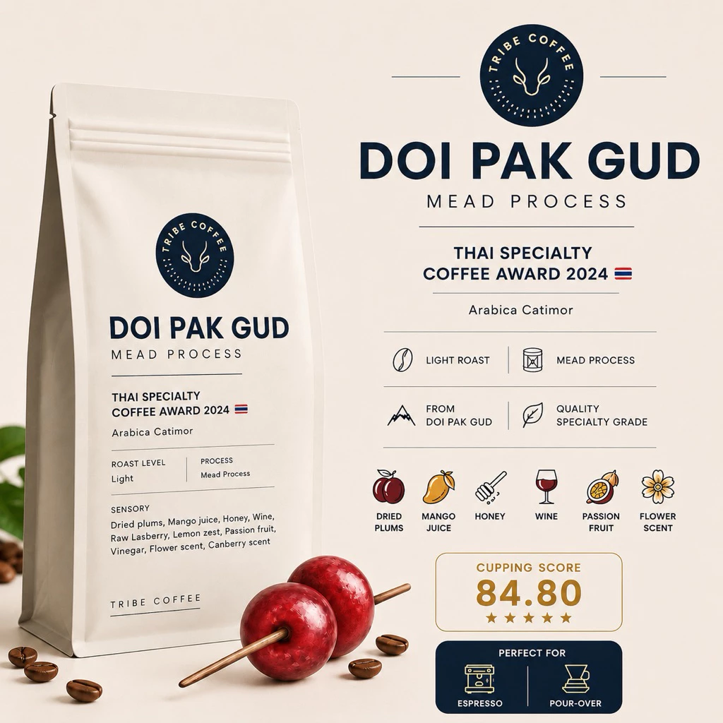 Doi Pak Gud Mead Process ดอยผักกูด