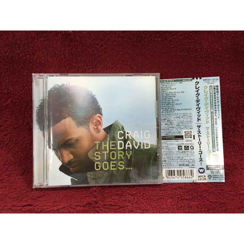 CD Craig David – The Story Goes... สภาพตามรูปปก AA339-88