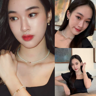 BestSeller💖✨ Elegant Ribbon🪞🎀✨ต่างหูโบว์ สไตล์คุณหนู ลูกคุณ สไตล์เกาหลี ตุ้มหู GlamandGlow.bkk