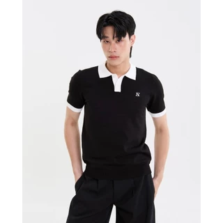 REEVE DUAL KNIT POLO-เสื้อโปโล Knit