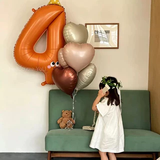 [มาใหม่] ลูกโป่งฟอยล์ ลูกโป่งฟอยล์ตัวเลข ลูกโป่งฟอยล์การ์ตูน ตกแต่งปาร์ตี้วันเกิดสำหรับเด็ก ๆ เป็นพรอพถ่ายรูป