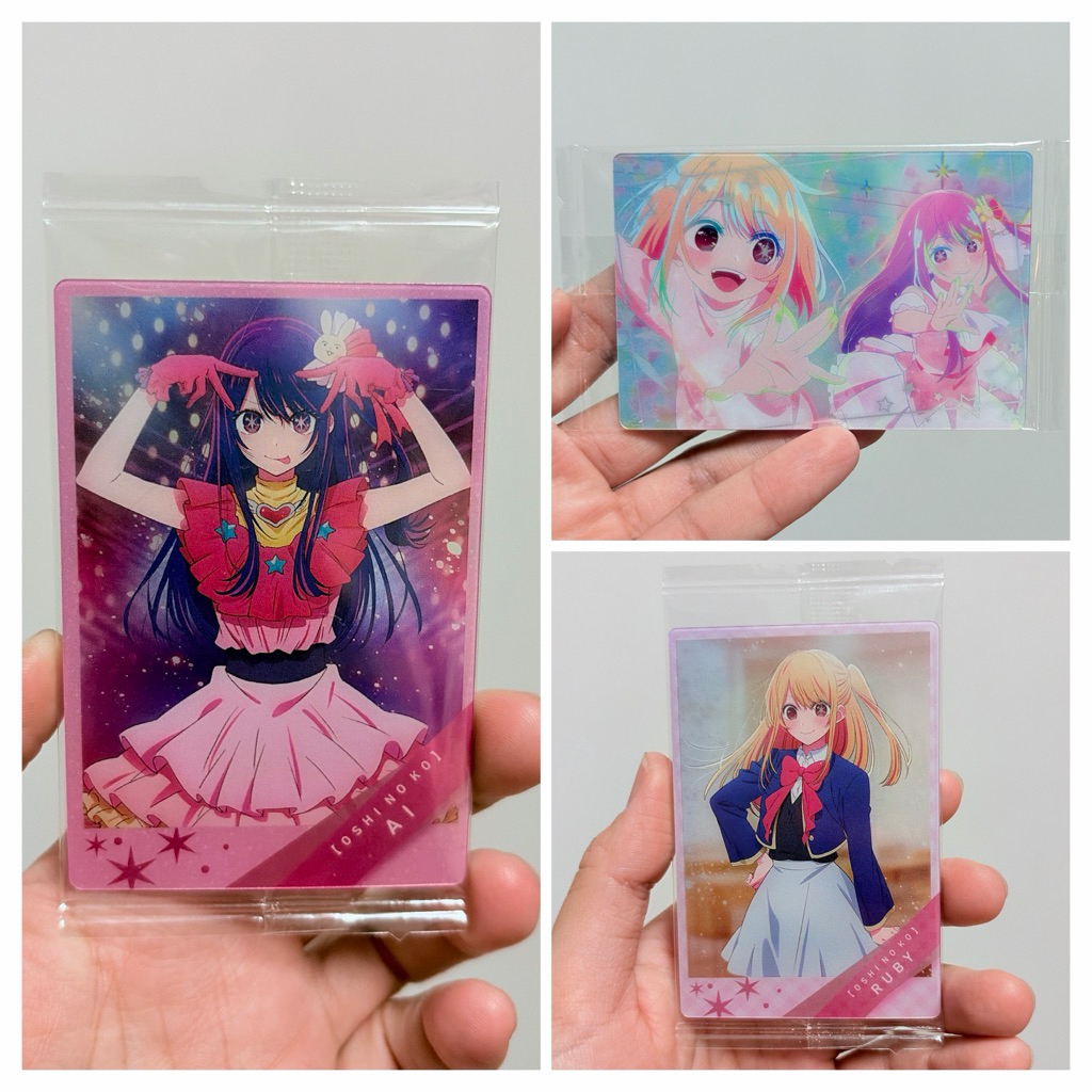 (งานแท้ สินค้ามือสองจากญี่ปุ่น) การ์ด การ์ดเมะ การ์ดสะสม อนิเมะ เกิดใหม่เป็นลูกโอชิ Oshi no Ko โอชิโ