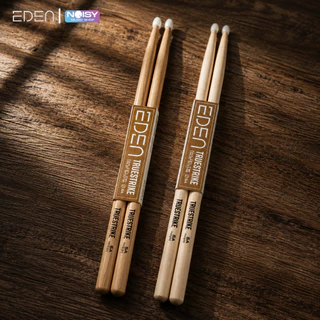 ไม้กลอง ไม้Maple ไม้Hickory ขนาด5A หัวไนล่อน ช่วยถนอมแป้นกลองไฟฟ้า ใช้กับกลองธรรมดา และกลองไฟฟ้า