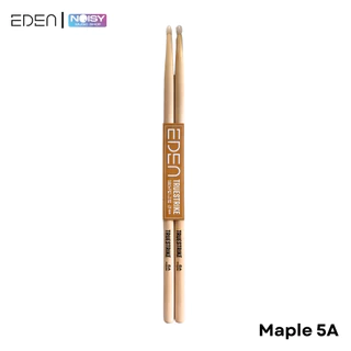 ไม้กลอง ไม้Maple ไม้Hickory ขนาด5A หัวไนล่อน ช่วยถนอมแป้นกลองไฟฟ้า ใช้กับกลองธรรมดา และกลองไฟฟ้า
