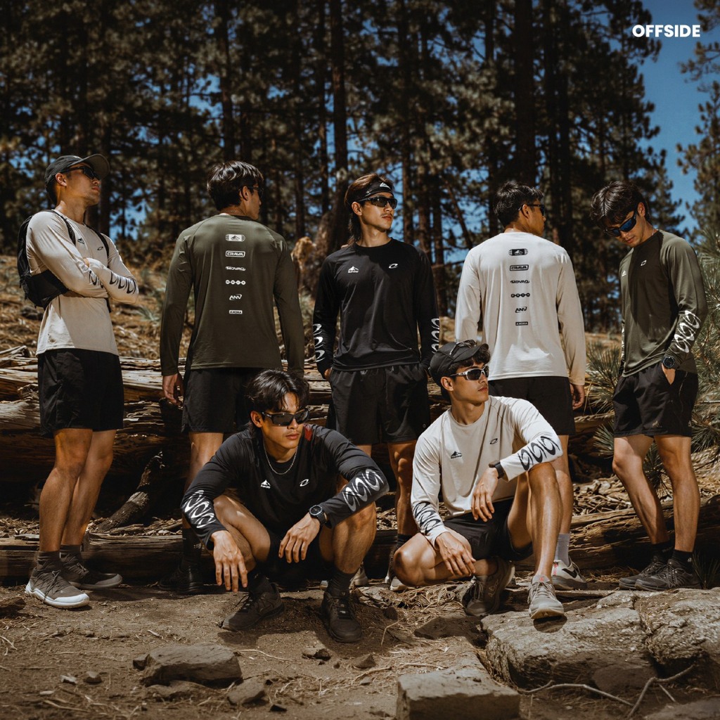 เสื้อวิ่ง Runclub แขนยาวกัน UV Collection ใหม่ 2026 (Camping)