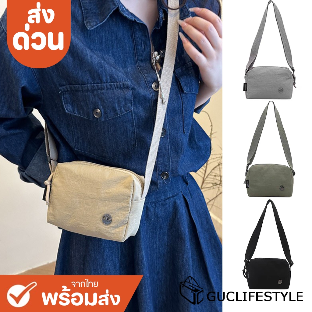 ส่งด่วน GUCSELECTED(B2658) กระเป๋าสะพายข้างผ้าไนล่อนใบเล็ก