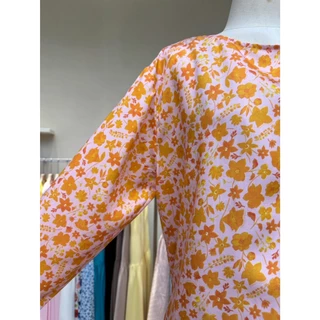 EVERYDAY APPARELS cotton botanic blouse เสื้อคอตตอนแขนยาว