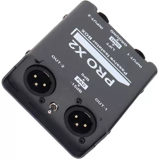 ใหม่ ตัวแยกเสียงเสียง 2 ทาง CH* Studio Grade 2CH Noise Canceller Auditory Isolator Box ใช้เพื่อลดสัญญาณรบกวนในกระแสไฟฟ้า