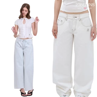 Courtney Jeans กางเกงยีนส์เอวต่ำ (1112)