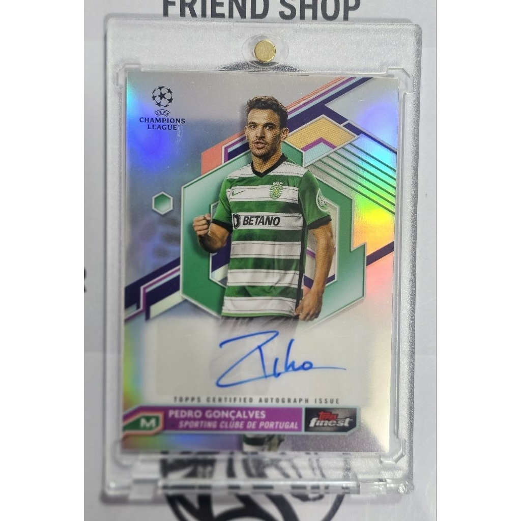 Topps:ท็อปส์-การ์ดลายเซ็นแท้ ของ Pedro Goncalves (Sporting CP)