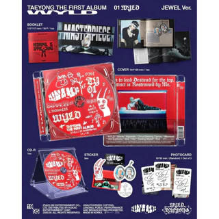 [พร้อมส่ง] อัลบั้ม แทยง TAEYONG - WYLD The 1st Album (Jewel Case Ver.)