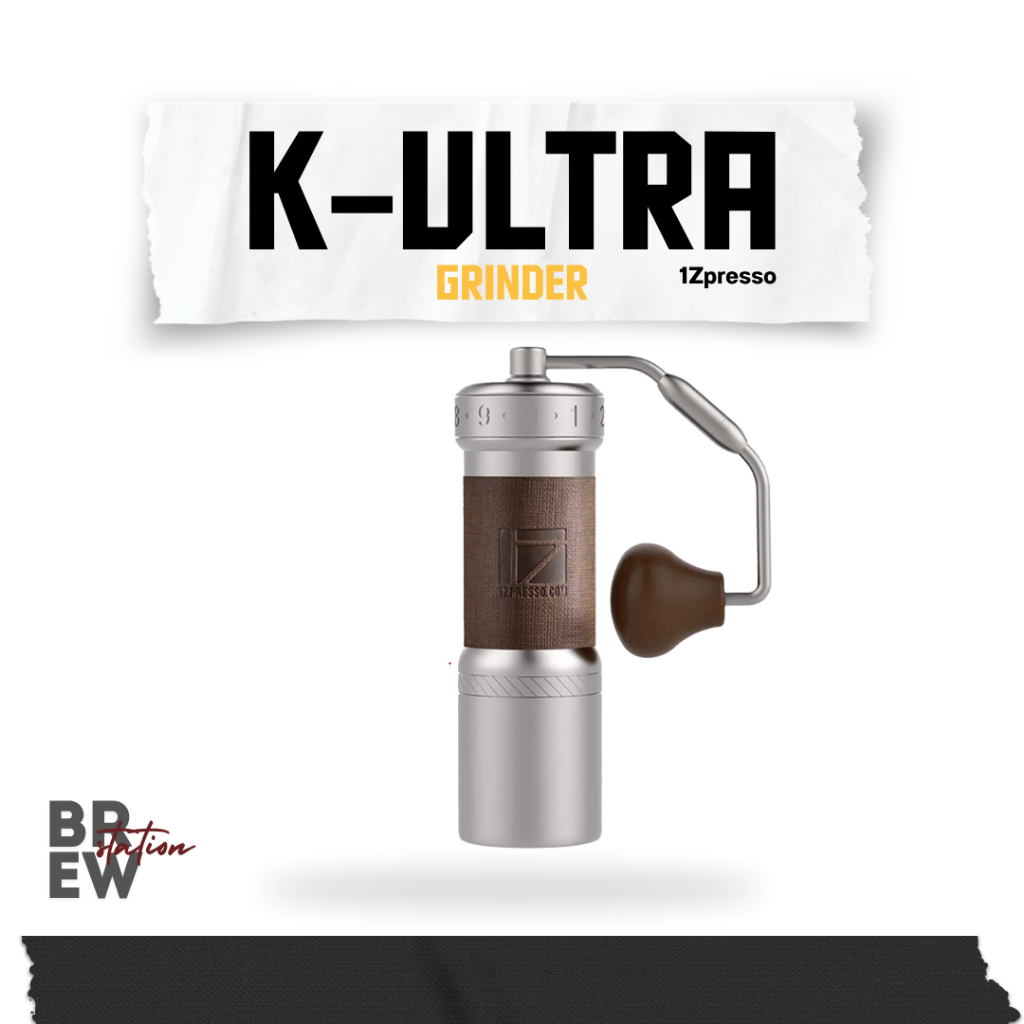*พร้อมส่ง* 1Zpresso K-Ultra Coffee Grinder ที่บดกาแฟมือหมุน รุ่น K-Plus Ultra