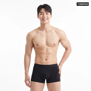 Yuedpao UNWEAR Bonding Men's Boxer Briefs Basics กางเกงในชายขาสั้น บ็อกเซอร์ ไร้ตะเข็บ ผ้านุ่มลื่น ใส่สบาย (6 สี)