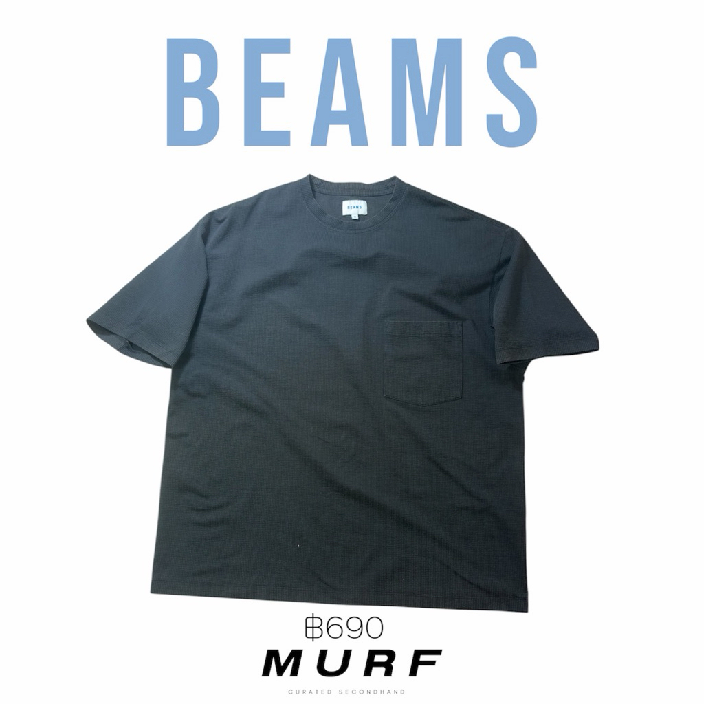 เสื้อยืดผู้ชาย ยี่ห้อ BEAMS มืองสอง